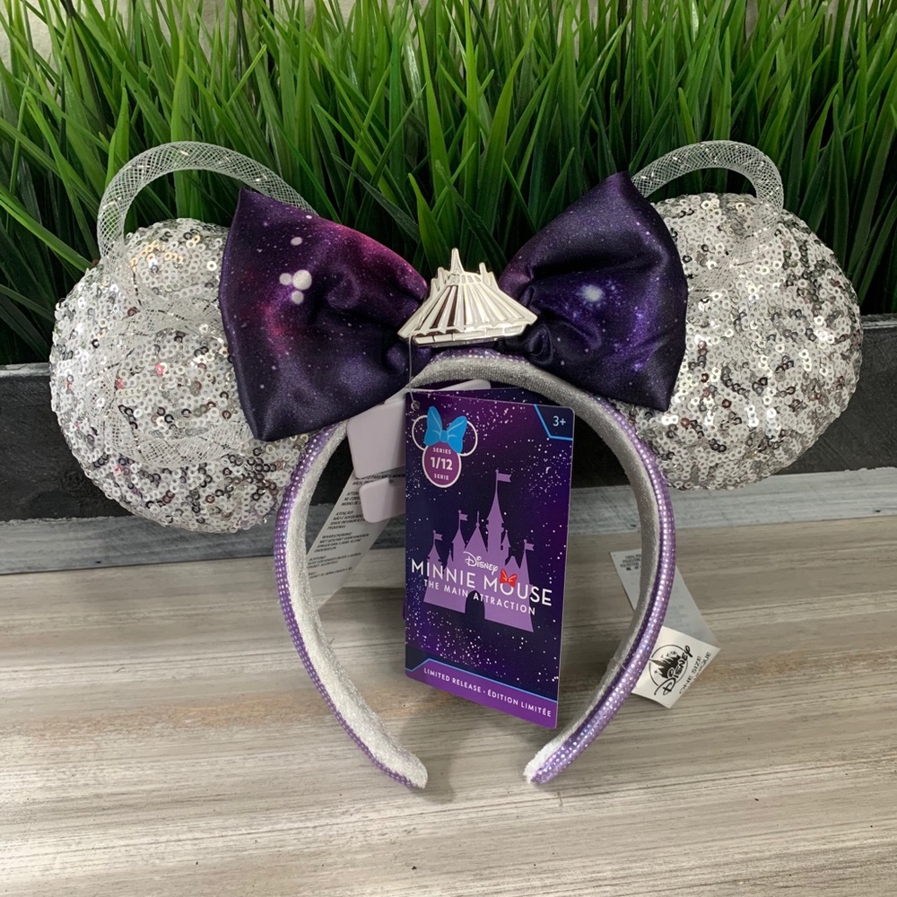 Disney Parks Minnie Mouse Space Mountain Ears